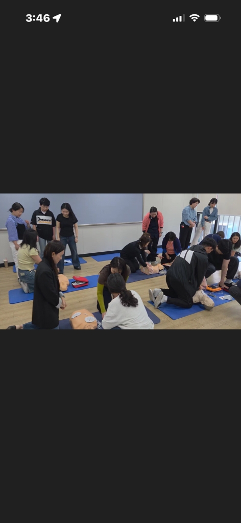 울*월*중학교 교직원 대상 심폐소생술 등 구조 및 응급처치 안전교육