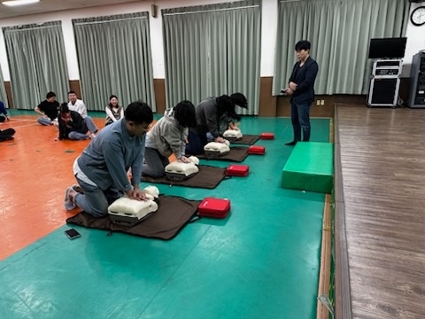 부*경*고등학교 교직원 대상 심폐소생술 등 구조 및 응급처치 안전교육